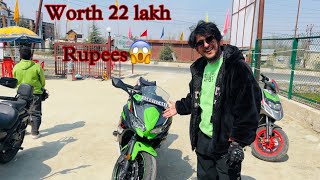 Sgr to Gulmarg with superbikes 😍 Kawasaki ninja🔥₹2200000 [upl. by Hungarian124]