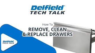 How to remove clean and replace Delfield Drawers [upl. by Gilberta]