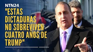 “Estas dictaduras incluida Venezuela no sobreviven cuatro años de Trumpquot Mario DíazBalart [upl. by Metzgar]