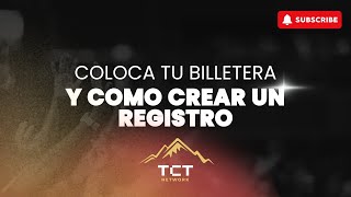 Billeteras de cobro y crear un registro [upl. by Ecirtaed20]