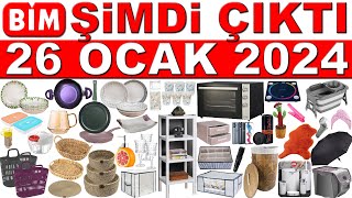 BİM 26 OCAK 2024  BİM BANYO amp MUTFAK GEREÇLERİ  BİM HURÇ VE ORGANİZER ÇEŞİTLERİ  BİM AKTÜEL [upl. by Oiretule]