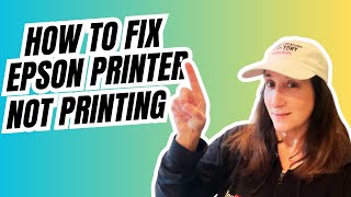 How To Fix Epson Printer Not Printing [upl. by Einnek907]