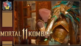 JADE KISSES KOTAL KAHN  MORTAL KOMBAT 11 Story Mode Walkthrough HD [upl. by Tattan]