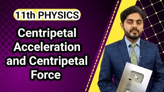 centripetal acceleration and centripetal force class 11  National book foundation  NBF  Federal [upl. by Rafi]