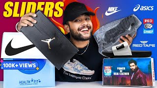 5 Best Nike SLIDERSFLIP FLOP for Men 🔥 Amazon Slider Haul Review2023  Red Tape Asics  ONE CHANCE [upl. by Tichonn558]