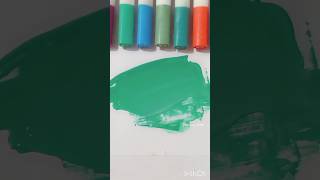 Jade Green  Colormixing artsatisfyingasmrsoundscolormixingshortvideo [upl. by Thackeray739]