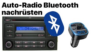 AutoRadio Bluetooth nachrüsten für Musik und Freisprechanlage [upl. by Enyedy]