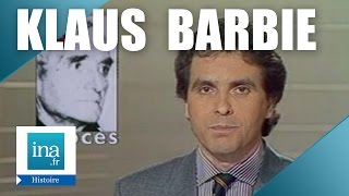 20h Antenne 2 du 11 mai 1987  Ouverture du procès de Klaus Barbie  Archive INA [upl. by Evette]