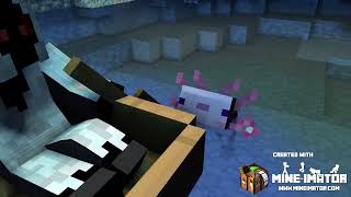 por que entity 303 le tiene miedo a los ajolotes en minecraft [upl. by Earle640]