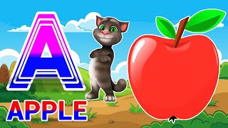 Phonics Song 2 with TWO Words in 3D  A For Airplane  ABC Alphabet Songs with Sounds for Children [upl. by Inasah102]