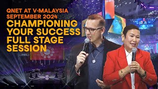 QNET at VMalaysia September 2024  Championing Your Success  Full Stage Session [upl. by Adnarram]