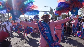 2022 Men amp Lady Buck Jumpers HighEnergy Second Line Parade in New Orleans [upl. by Redle]