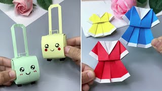 Colorful Paper Crafts for Beginners  Quick and Easy Paper Craft for Kids [upl. by Chiarra]