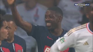 OUSMANE DEMBELE GOAL  LYON VS PSG COUPE DE FRANCE FINAL [upl. by Gazo641]