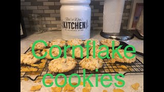 Cornflake Cookies recipe  Easy baking cereal cookies [upl. by Baram]