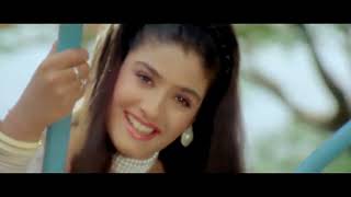 Mere Dil Ne Chupke Se  Gair 1999  Ajay Devgan Raveena Tandon Subtitles 1080p Video Song [upl. by Enasus]