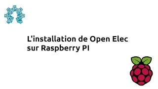 Open Elec sur Raspberry PI [upl. by Casabonne]