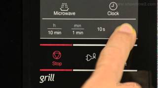 Samsung MW73ADB Microwave Oven  Using The Quick Start Mode [upl. by Bobbe]