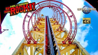 Jan 2023 Hollywood Rip Ride Rockit Roller Coaster On Ride 4K POV Universal Studios Florida Muppets [upl. by Tavy]