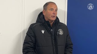 💬 Steve Lovell’s PostMatch Interview  Herne Bay 04 Sheppey United [upl. by Aborn700]