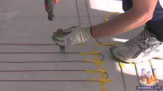 Heatwell Underfloor Heating Installation Video [upl. by Lynette292]