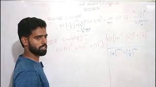 Class8 icse boardMathsMLAggarwal Chapter2 Exponents and Powers Q1amp2 maths [upl. by Nylsirk]