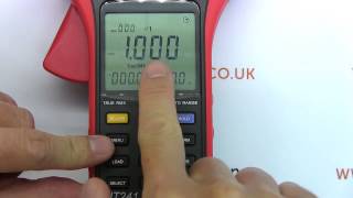 Review UNIT UT241 Power Clamp Meter [upl. by Pollard]