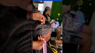 Cornrows hairstyle braids youtubeshorts backtoschoolhairstylesforkids hairstyle hairtutorial [upl. by Sanferd898]