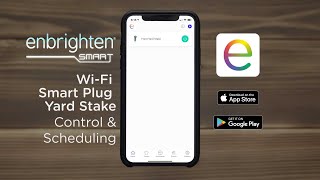 74517 Enbrighten Outdoor WiFi Smart Plug Yard Stake  Control amp Scheduling [upl. by Nirrat]