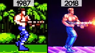 HistoryEvolution of Contra 19872018 [upl. by Aimehs412]