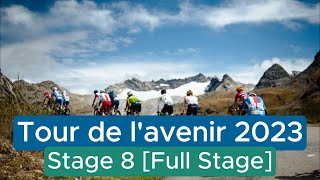 Tour de l’Avenir 2023 Stage 8 FULL STAGE [upl. by Norris103]