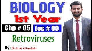 Retroviruses  Chapter 5  1st year Biology  Lec  9 [upl. by Suolekcin517]