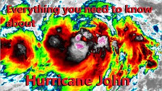 Everything you need to know about Dangerous Hurricane John [upl. by Nojid]