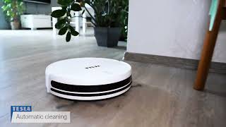 TESLA RoboStar iQ100  robotic vacuum cleaner [upl. by Ynez]