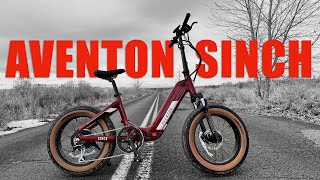 The New Aventon Sinch is a Great Foldable Fat Tire Step Through Ebike [upl. by Gierk]