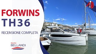 Catamarano a motore TH36 Four Winns Comfort e Potenza in Mare \\ Barche Bellandi [upl. by Zaller]