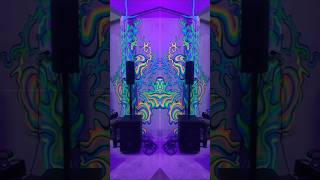 Test 3 fluorescence painting psychedelicartwork abstractart blacklight [upl. by Marilla]