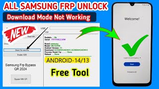 Samsung Frp Bypass 2024Android 1314 New Security 2024 JulyAugust100 Working Solution [upl. by Iggam446]