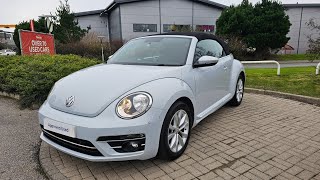 Volkswagen Beetle Cabriolet 14 TSI 150ps Design WG67SWW [upl. by Frodeen]