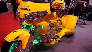 Honda Goldwing Trike Yellow [upl. by Eveineg]