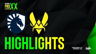 ХАЙЛАЙТЫ Team Liquid vs Vitality  КРИВОЙ ЭФИР  ESL Pro League Season 20 [upl. by Liatris]