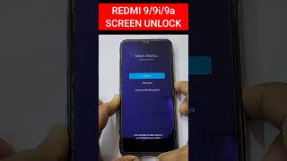 Redmi 99i9a HARD RESETFORGOT PASSWORD [upl. by Nylissej]