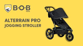 Meet The BOB Gear Alterrain Pro Jogging Stroller [upl. by Airamat]