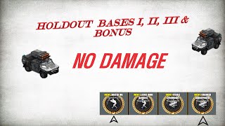 War Commander  August 2023 Holdout Bases I II III amp Bonus  Free Repair [upl. by Hunter]