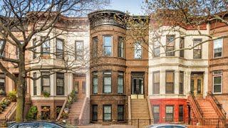 First Look Brownstone Rental in the Crown Heights North Historic District of Brooklyn NYC [upl. by Refotsirc99]