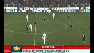 Cesena  Juventus 22  Sintesi Highlights Sky Sport 24  12032011  29 giornata serie A  HQ [upl. by Hedda]