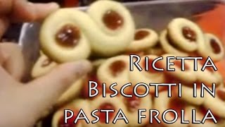 Biscotti in Pasta Frolla  Impasticciamoci con Debby [upl. by Ralina728]