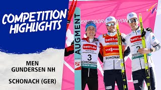 Riiber wins to equal Manninen with 90 top3 finishes  FIS Nordic Combined World Cup 2324 [upl. by Nele371]