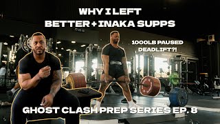 Leaving Better and Inaka Supps  Ghost Clash Prep Series Ep 8 [upl. by Leinnad]