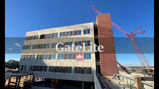 GateLite a thin architectural concrete facade [upl. by Bollen264]